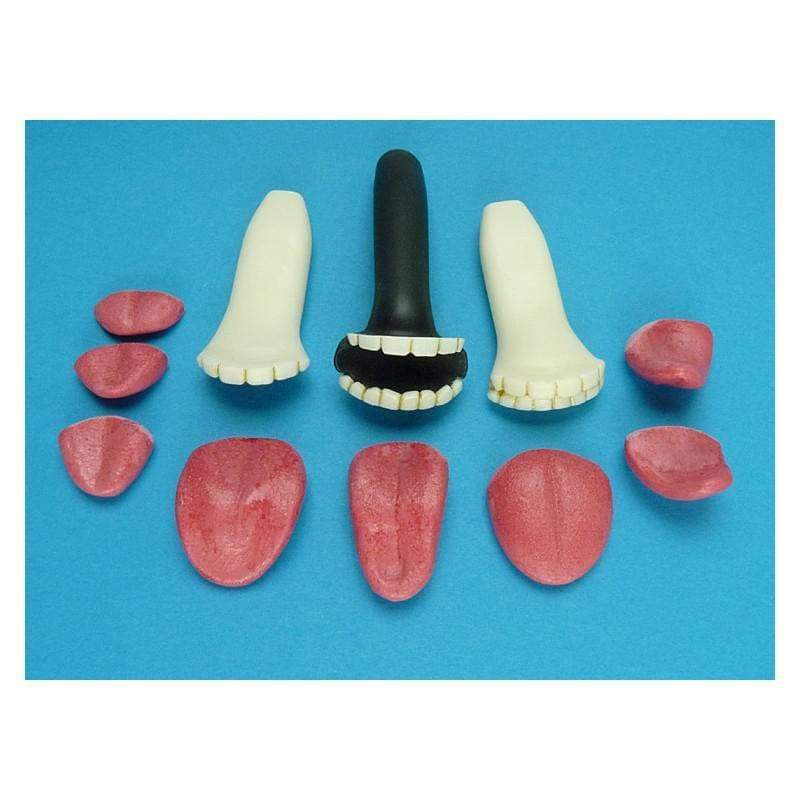 Kit de dents et langues en résine pour poupée réaliste