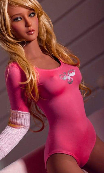 Jennifer Sex Doll Blonde aux petits seins<br> WM Dolls 157 cm