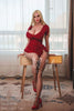 Sex doll WM Dolls 173 cm bonnet H - Tiffanie en robe rouge